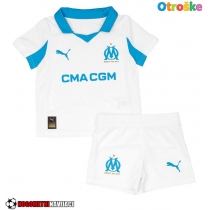 Otroške Nogometnih dresov Olympique de Marseille Domači 2025-26 Kratki rokavi (+ hlače)